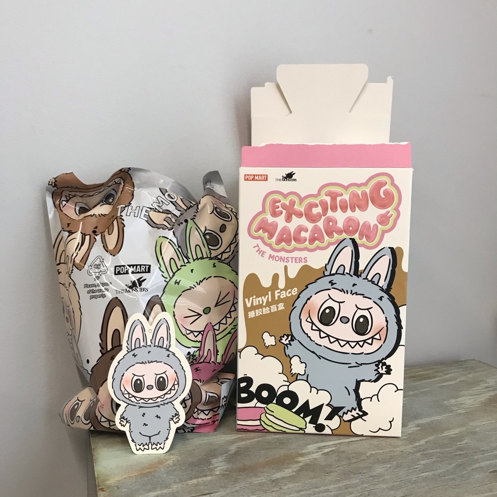 Pop Mart Labubu Exciting Macaron - Sea Salt Coconut